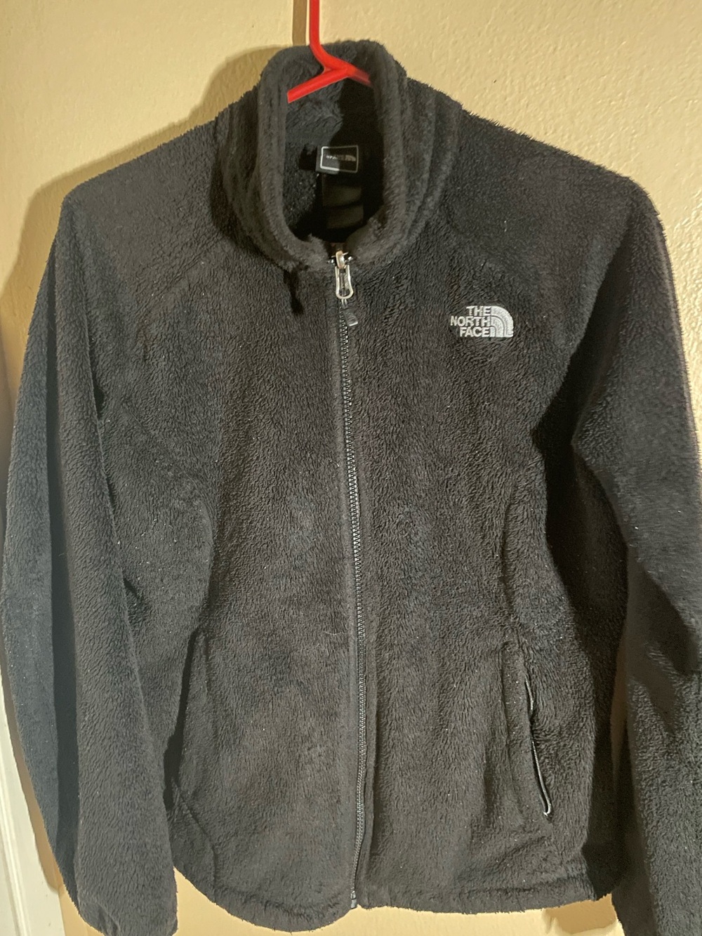 The North Face Black Fleece Zip up Jacket